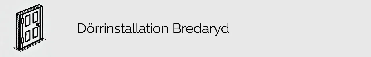 Dörrinstallation Bredaryd