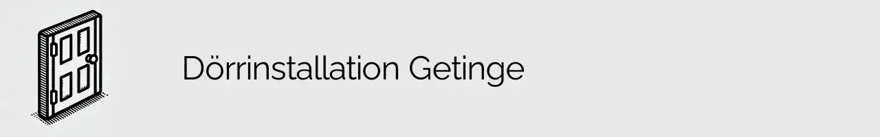 Dörrinstallation Getinge