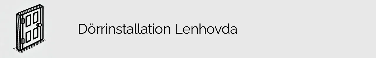 Dörrinstallation Lenhovda