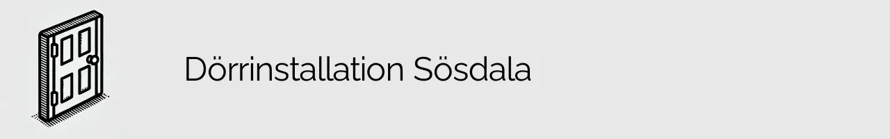 Dörrinstallation Sösdala